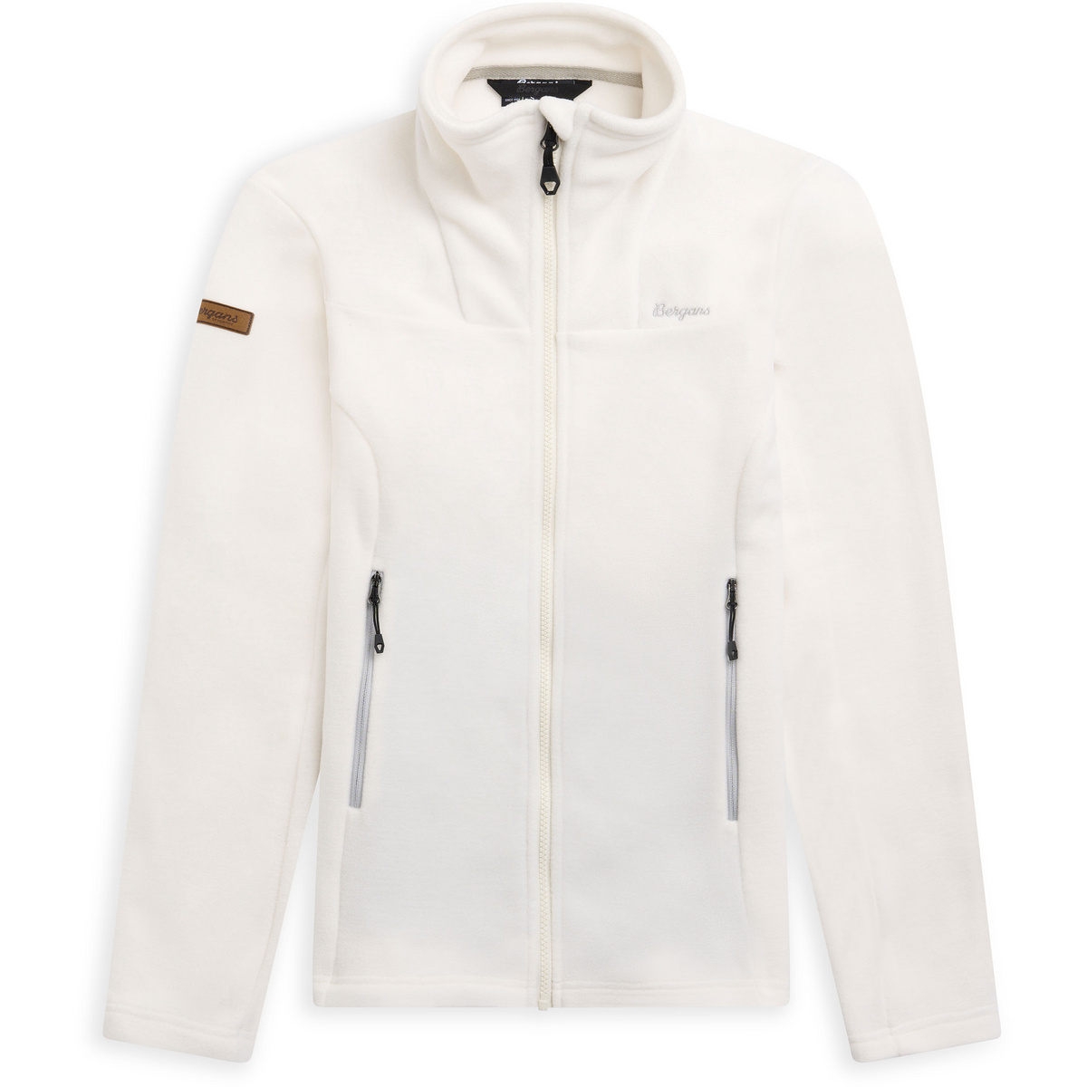 Bergans Damen Hareid Fleece Jacke (Größe XL, weiss)