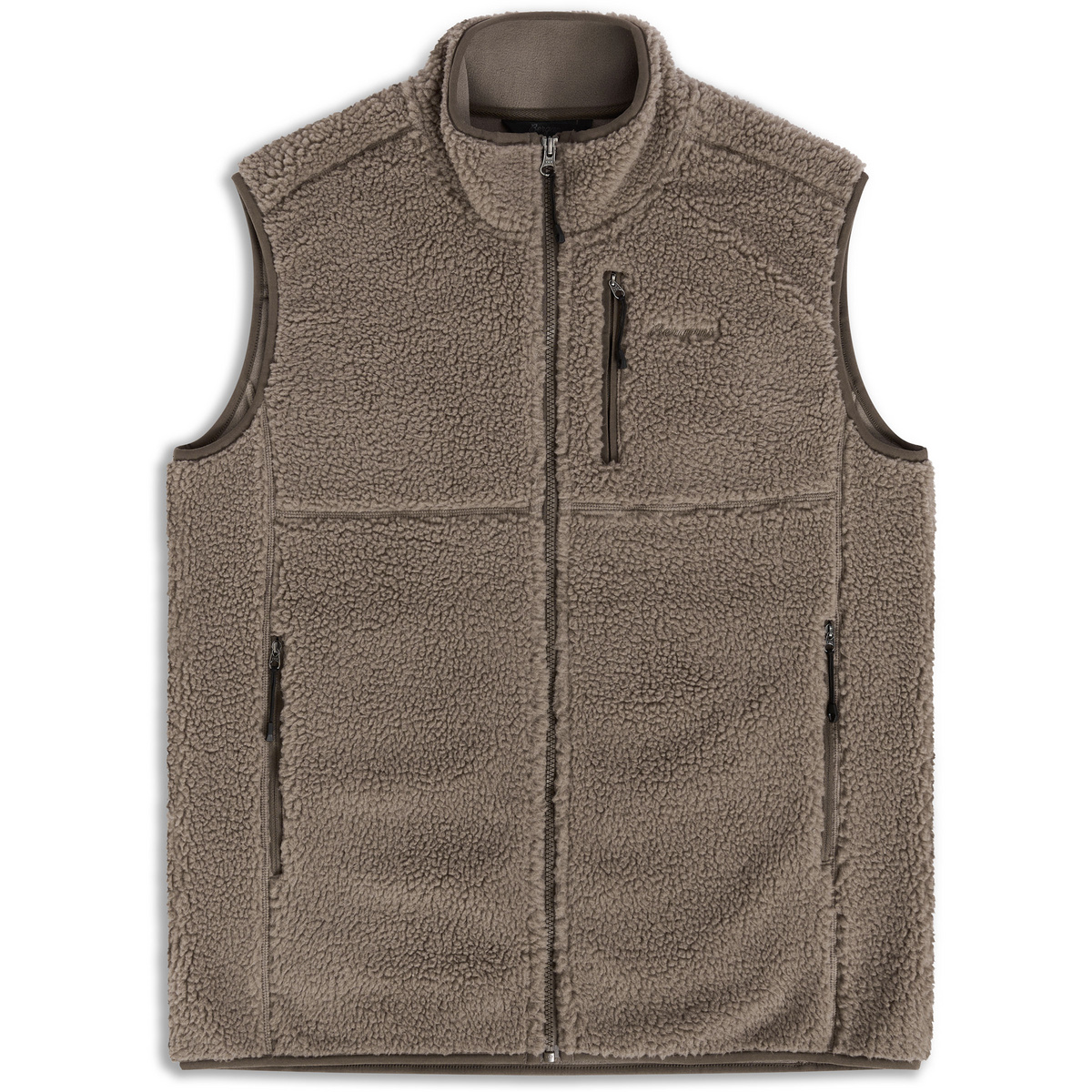 Bergans Herren Lunnan Pile Fleece Weste (Größe M, braun)
