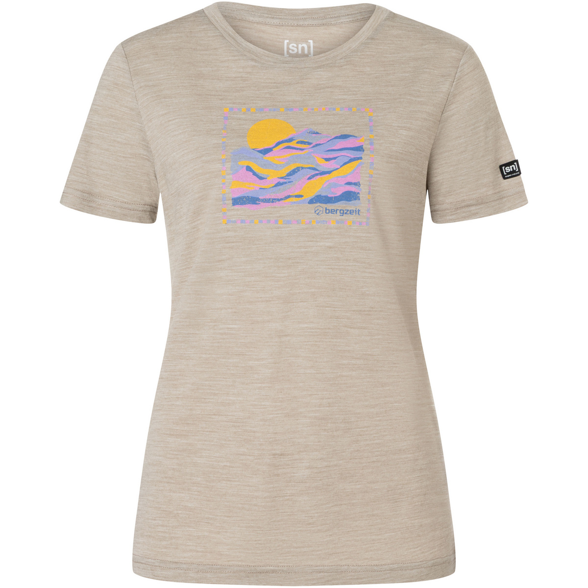 Image of Super.Natural Damen Bergzeit Sunny Mountain T-Shirt
