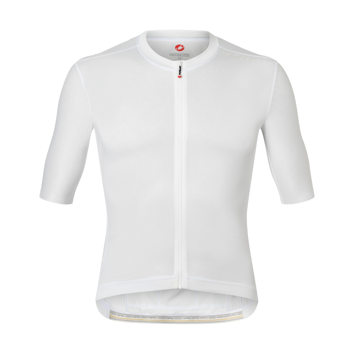 Castelli Herren Espresso 2 Trikot (Größe XL, weiss)