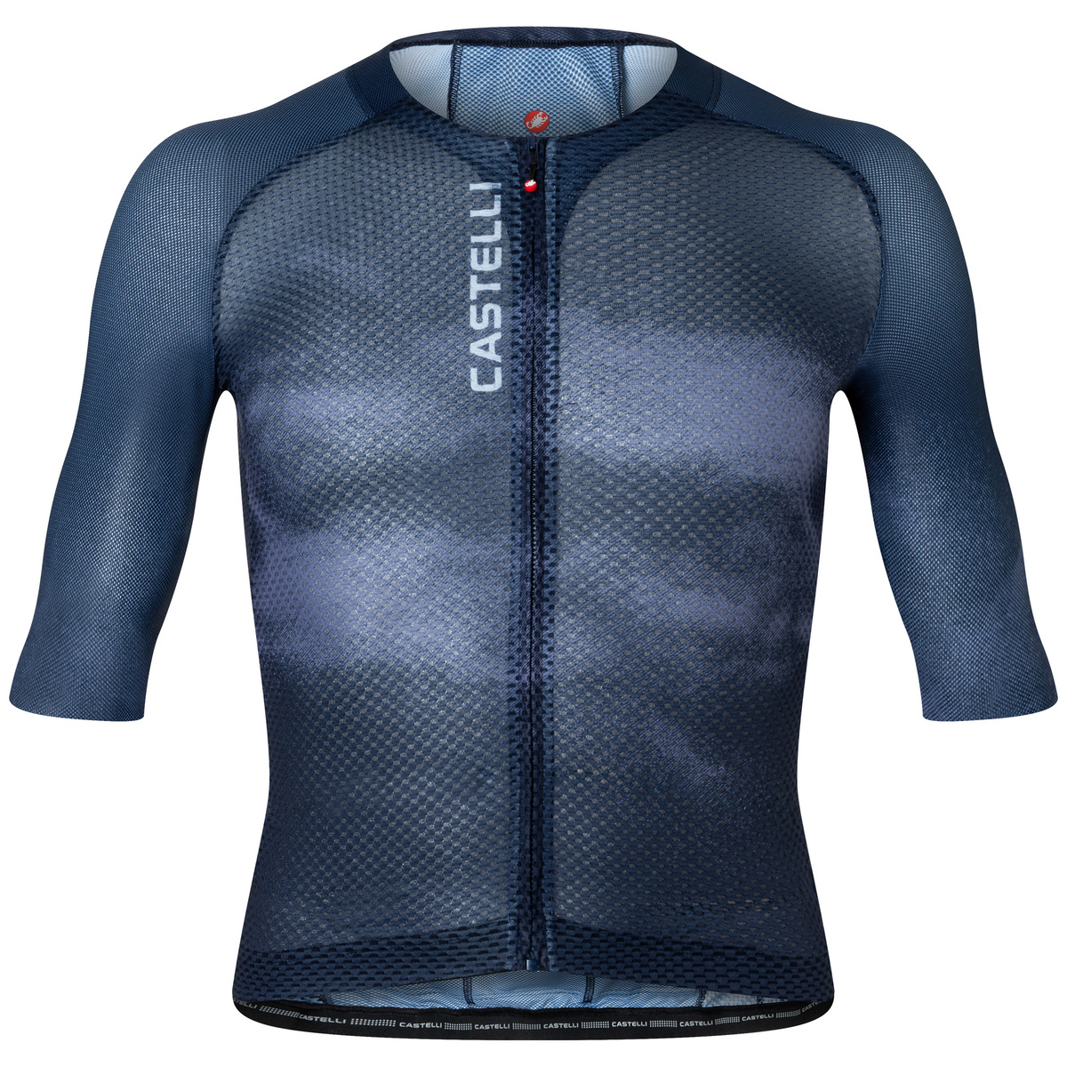 Castelli Herren Climber's A/C Trikot (Größe XXL, blau)