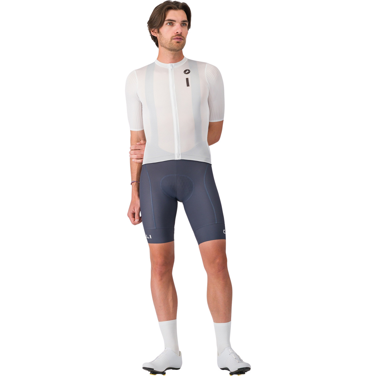 Image of Castelli Herren Drittone Logo Trikot