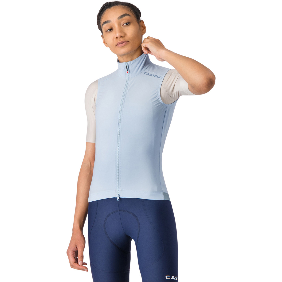 Castelli Damen Espresso 2 Weste (Größe XS, blau)