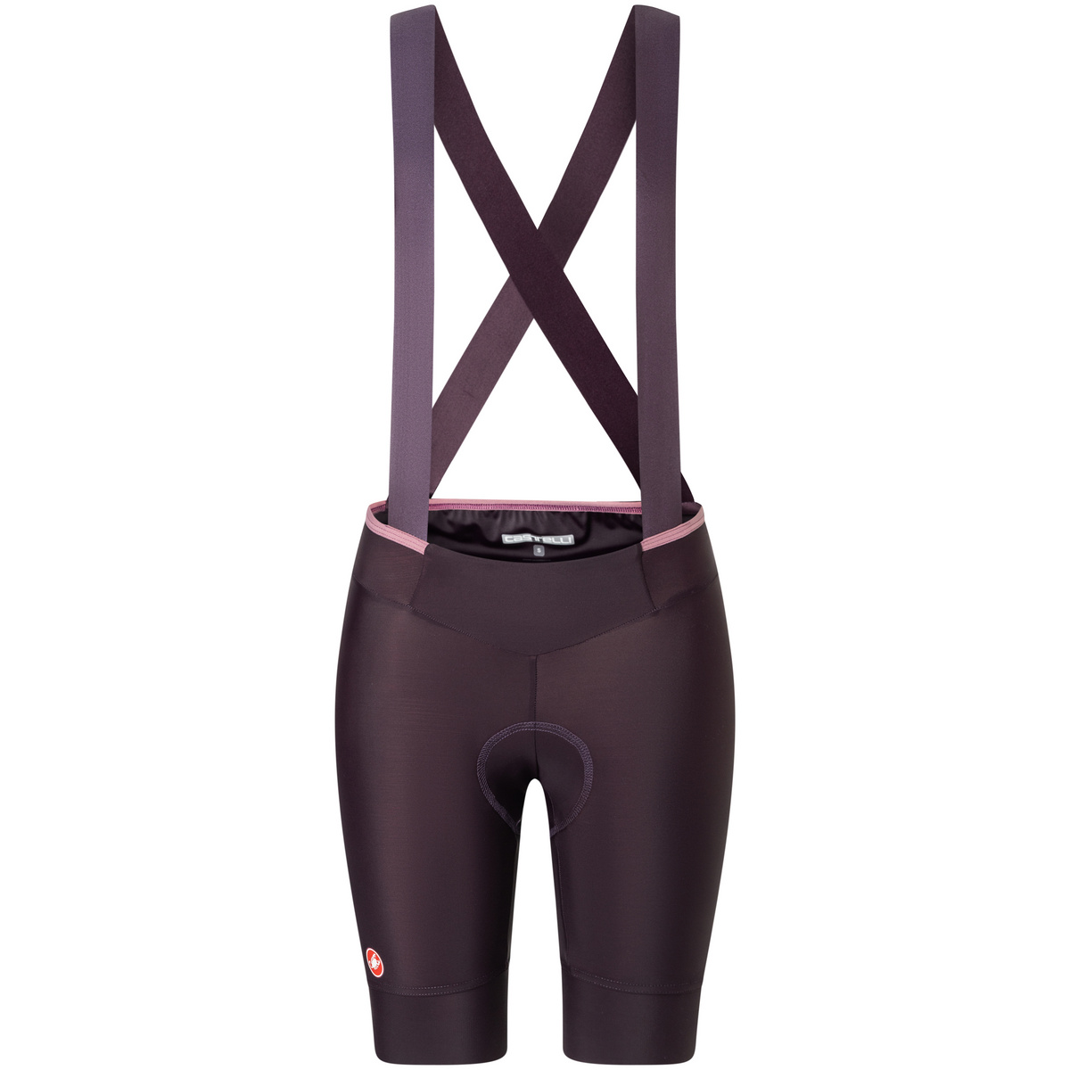Castelli Damen Prima 2 DT Bib kurz (Größe S, lila)
