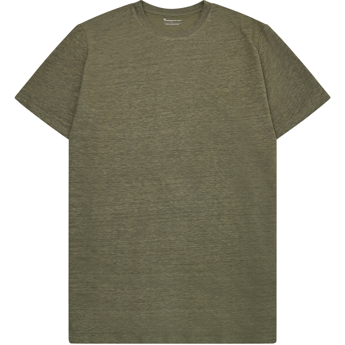 Image of KnowledgeCotton Apparel Herren Linen T-Shirt