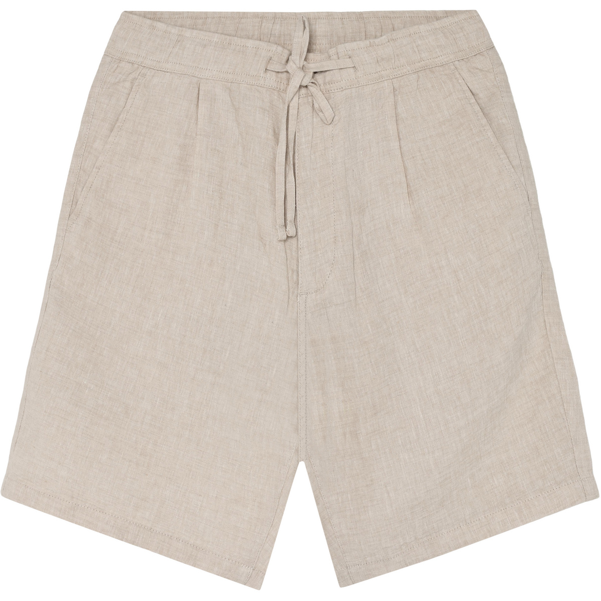 Image of KnowledgeCotton Apparel Uomo Pantaloncini Fig Loose Linen