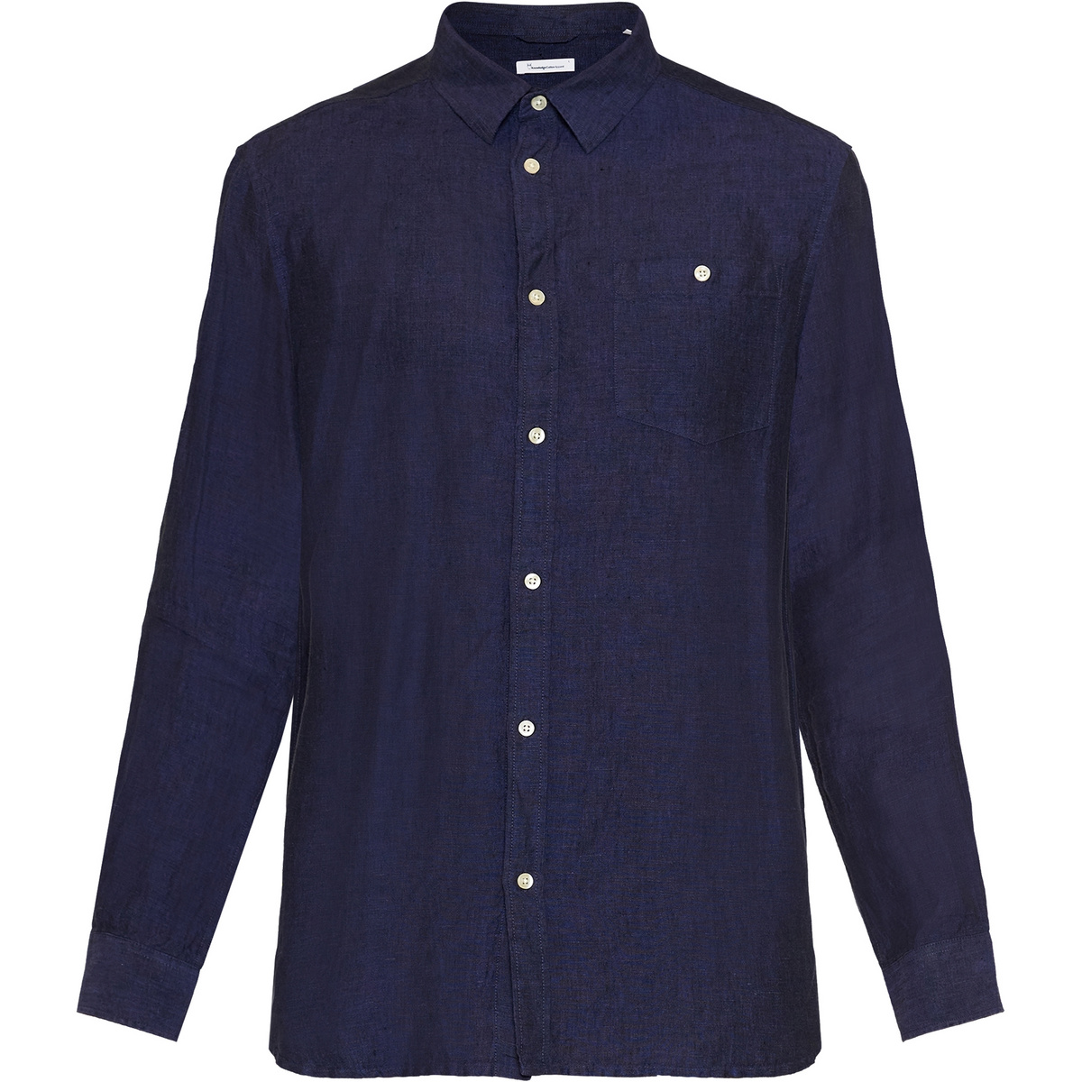 Image of KnowledgeCotton Apparel Herren Linen Hemd