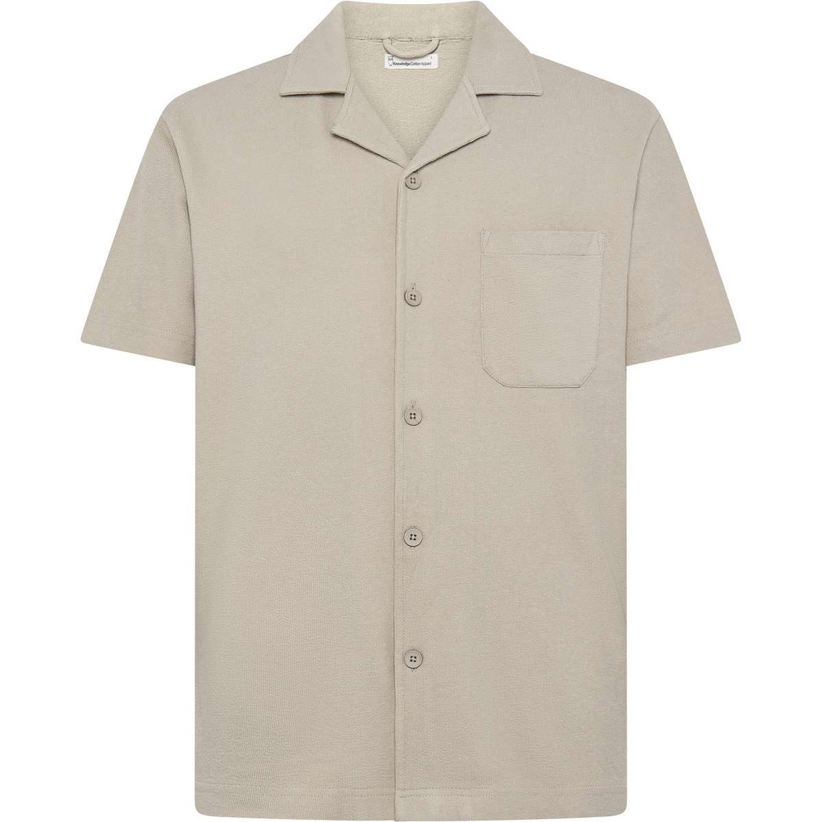 Image of KnowledgeCotton Apparel Herren Box Fit Bouclé Hemd