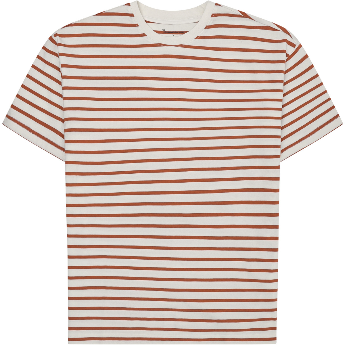 Image of KnowledgeCotton Apparel Uomo Maglietta Striped