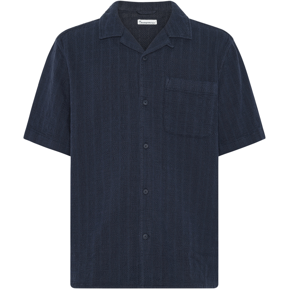 Image of KnowledgeCotton Apparel Herren Structure Hemd
