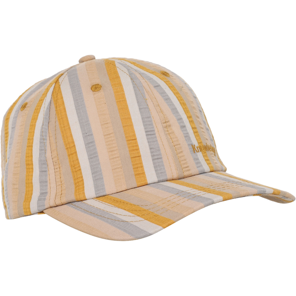 Image of KnowledgeCotton Apparel Seersucker Striped Cap