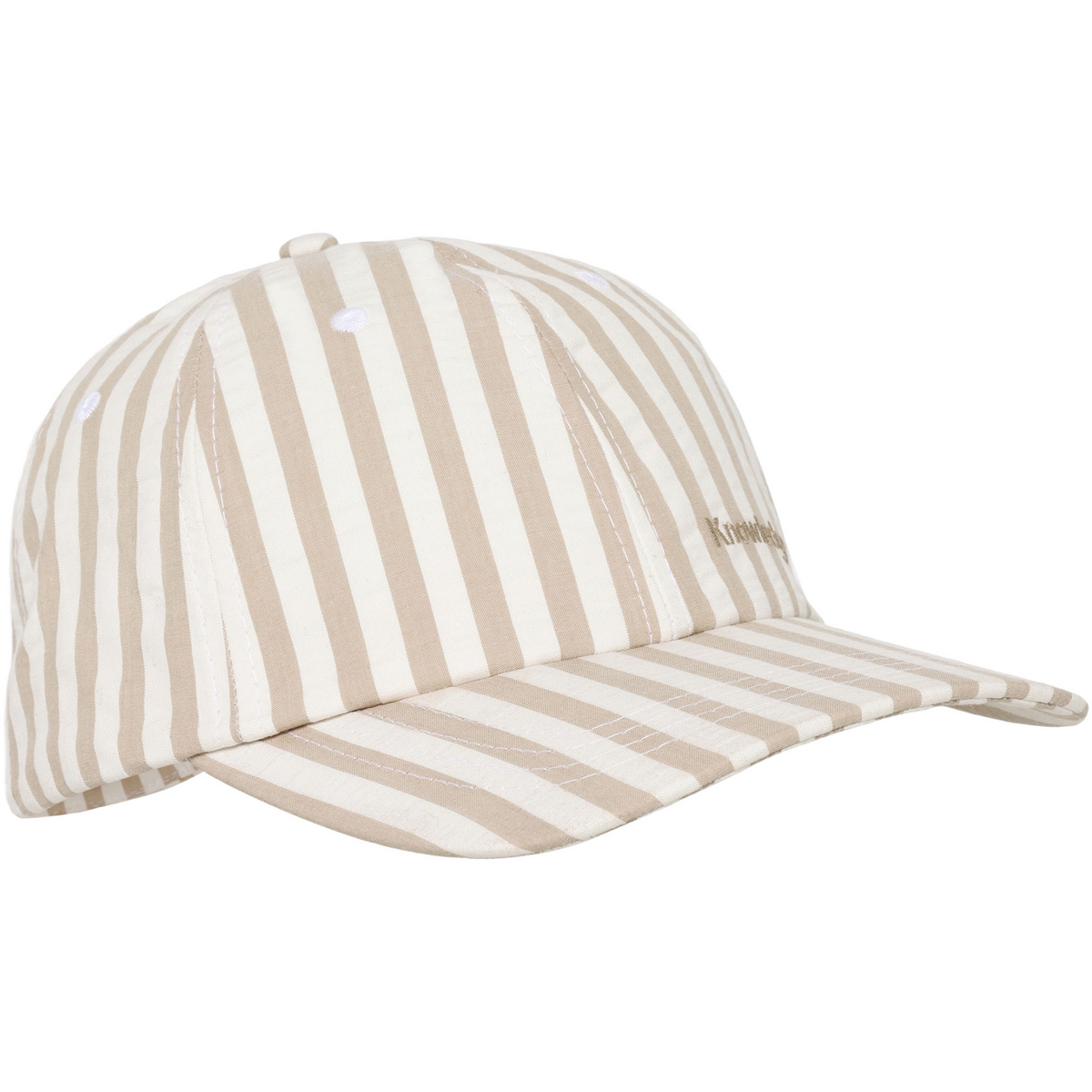 Image of KnowledgeCotton Apparel berretto Seersucker Striped