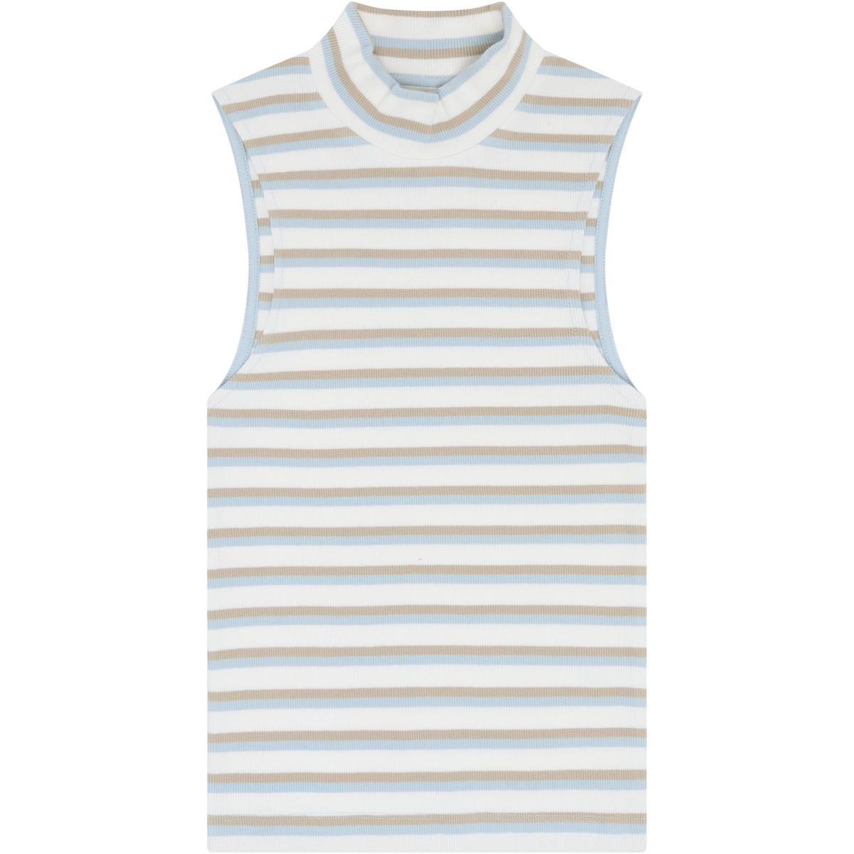 Image of KnowledgeCotton Apparel Damen High Neck Rib Top