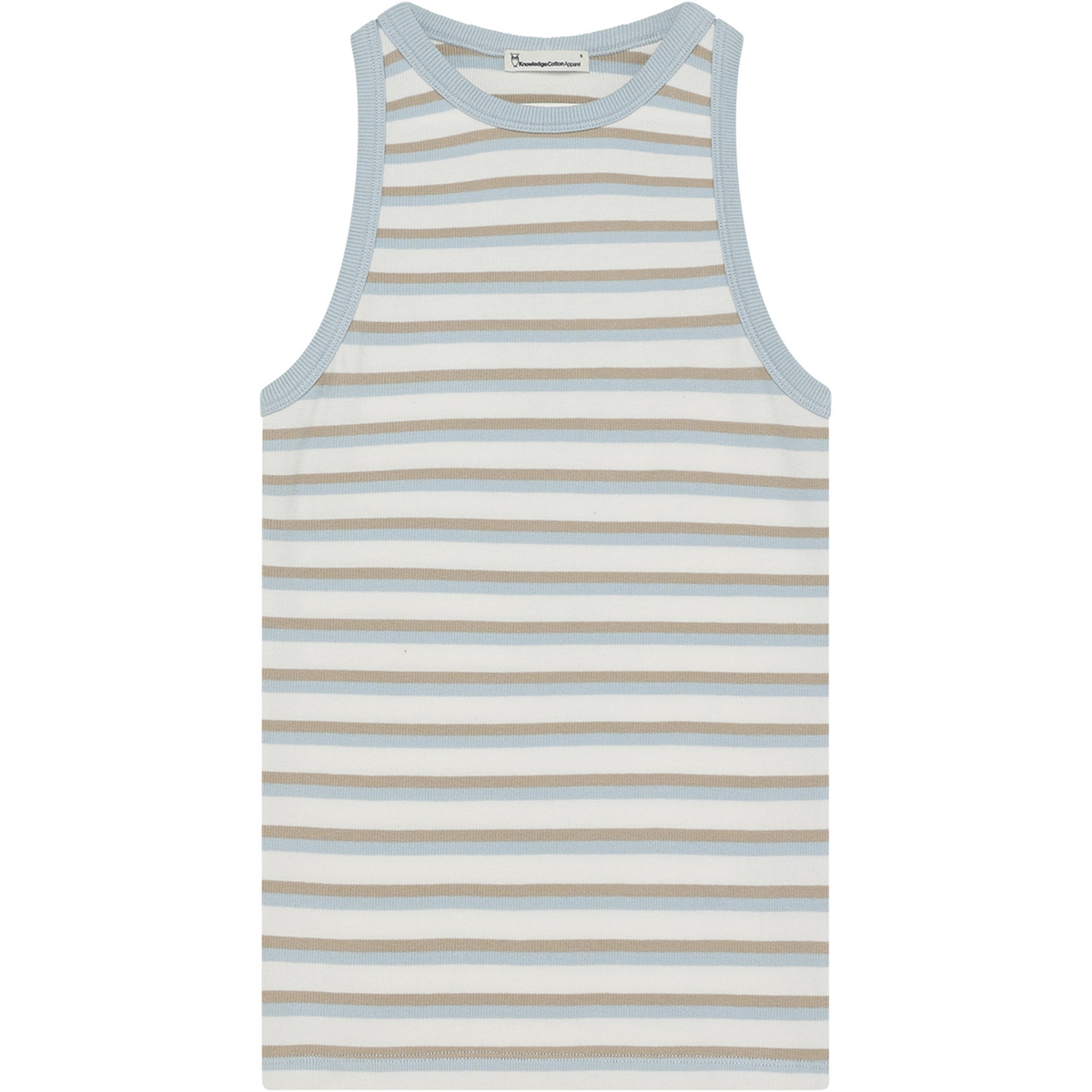 KnowledgeCotton Apparel Damen Racer Rib Top (Größe L, mehrfarbig)