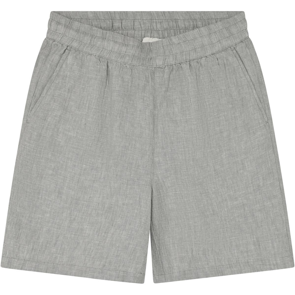 Image of KnowledgeCotton Apparel Donna Pantaloncini Posey Wide Mid-Rise Linen