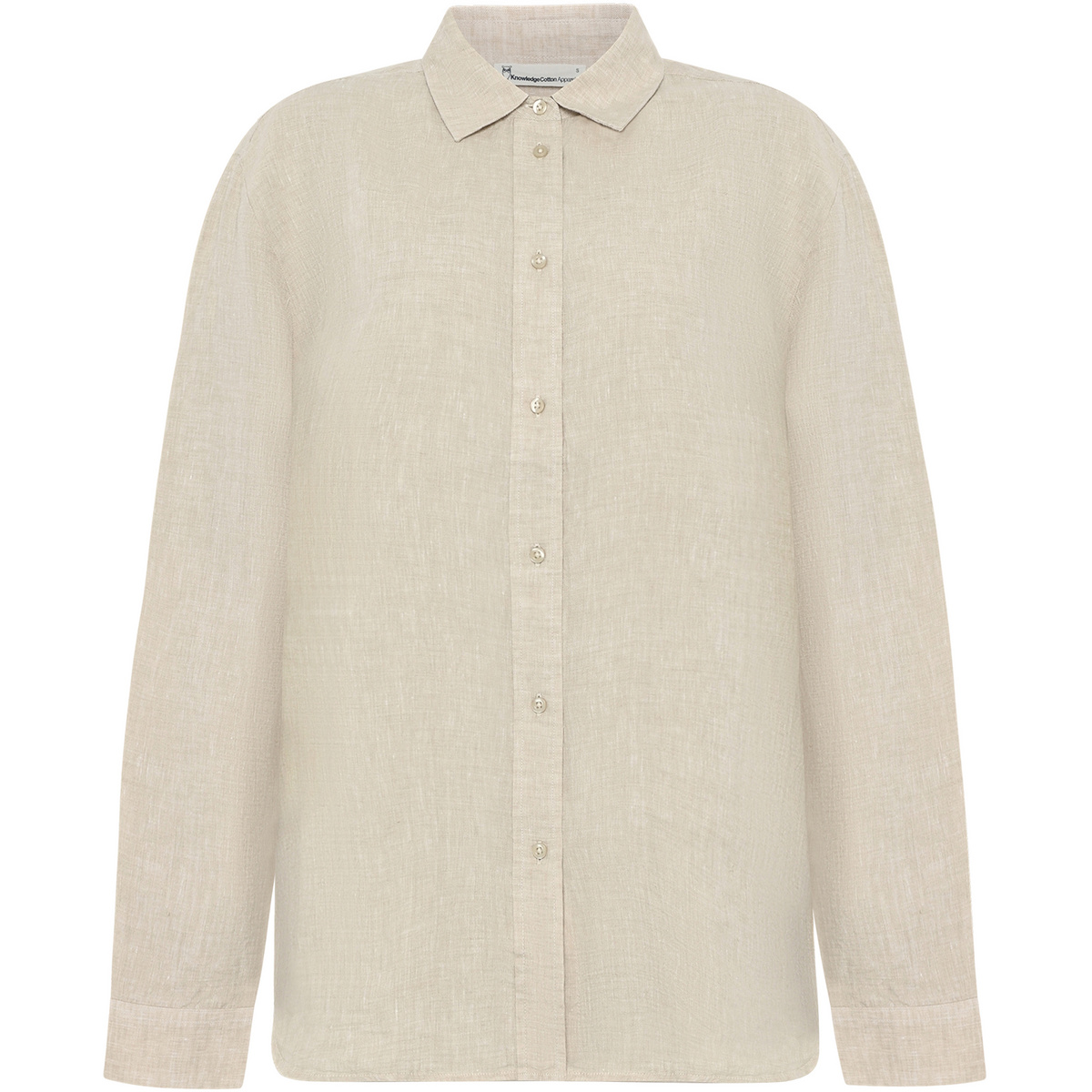 Image of KnowledgeCotton Apparel Damen Loose Linen Bluse