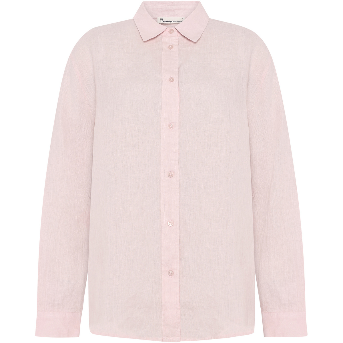 Image of KnowledgeCotton Apparel Donna Camicetta Loose Linen