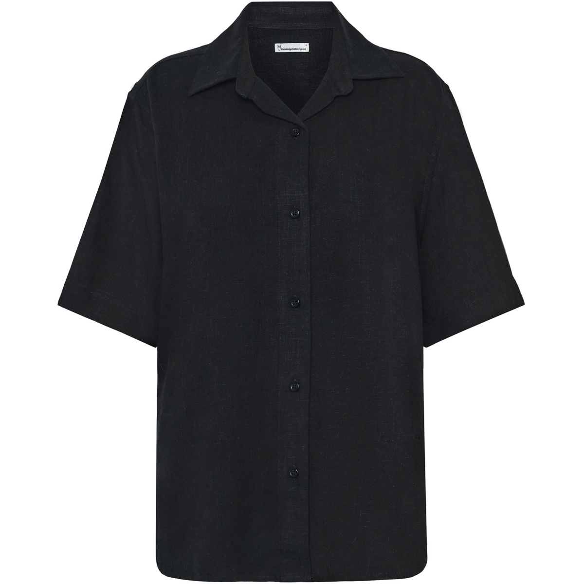 Image of KnowledgeCotton Apparel Donna Camicetta Linen-Mix