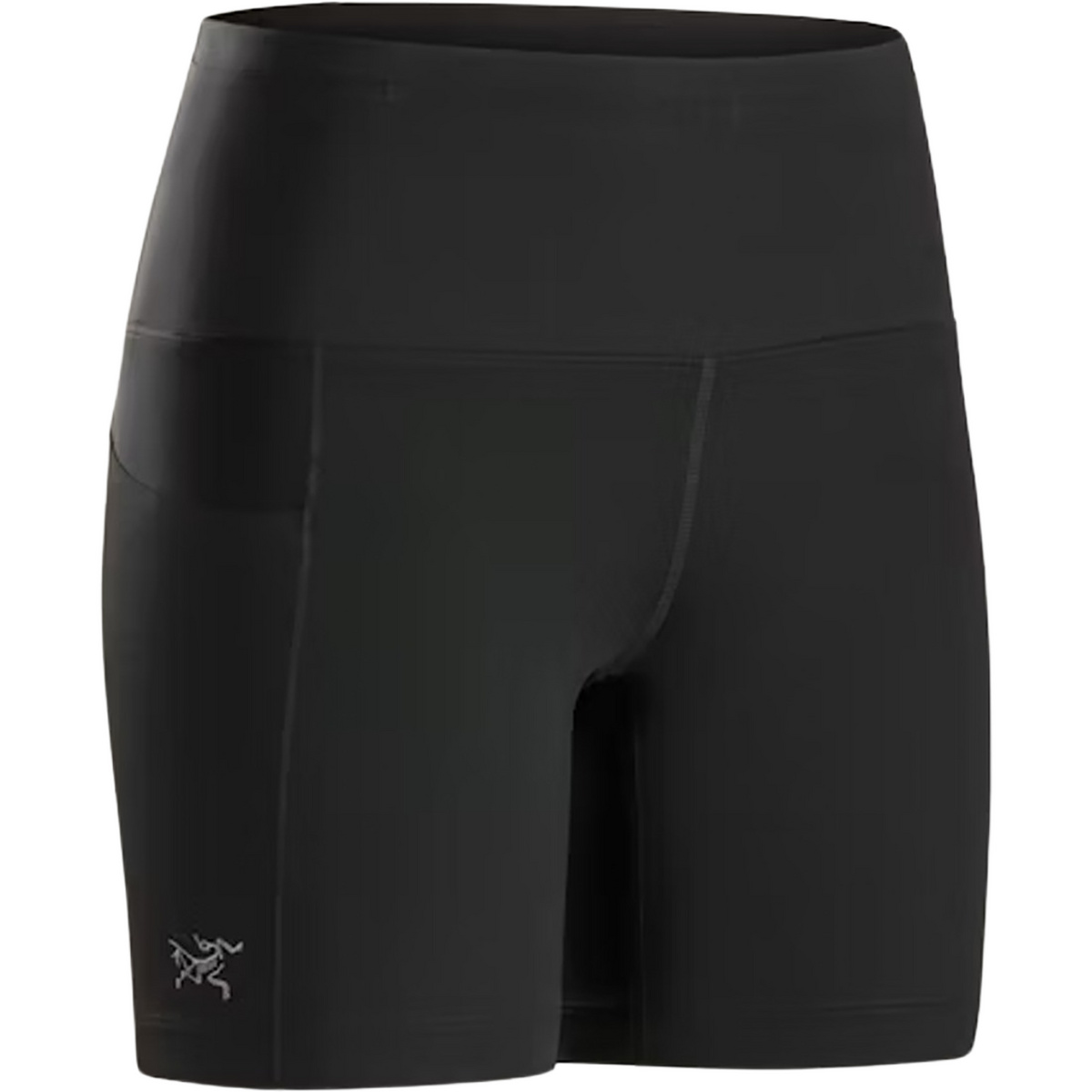Arcteryx Damen Essent High-Rise 6" Shorts (Größe S, schwarz)