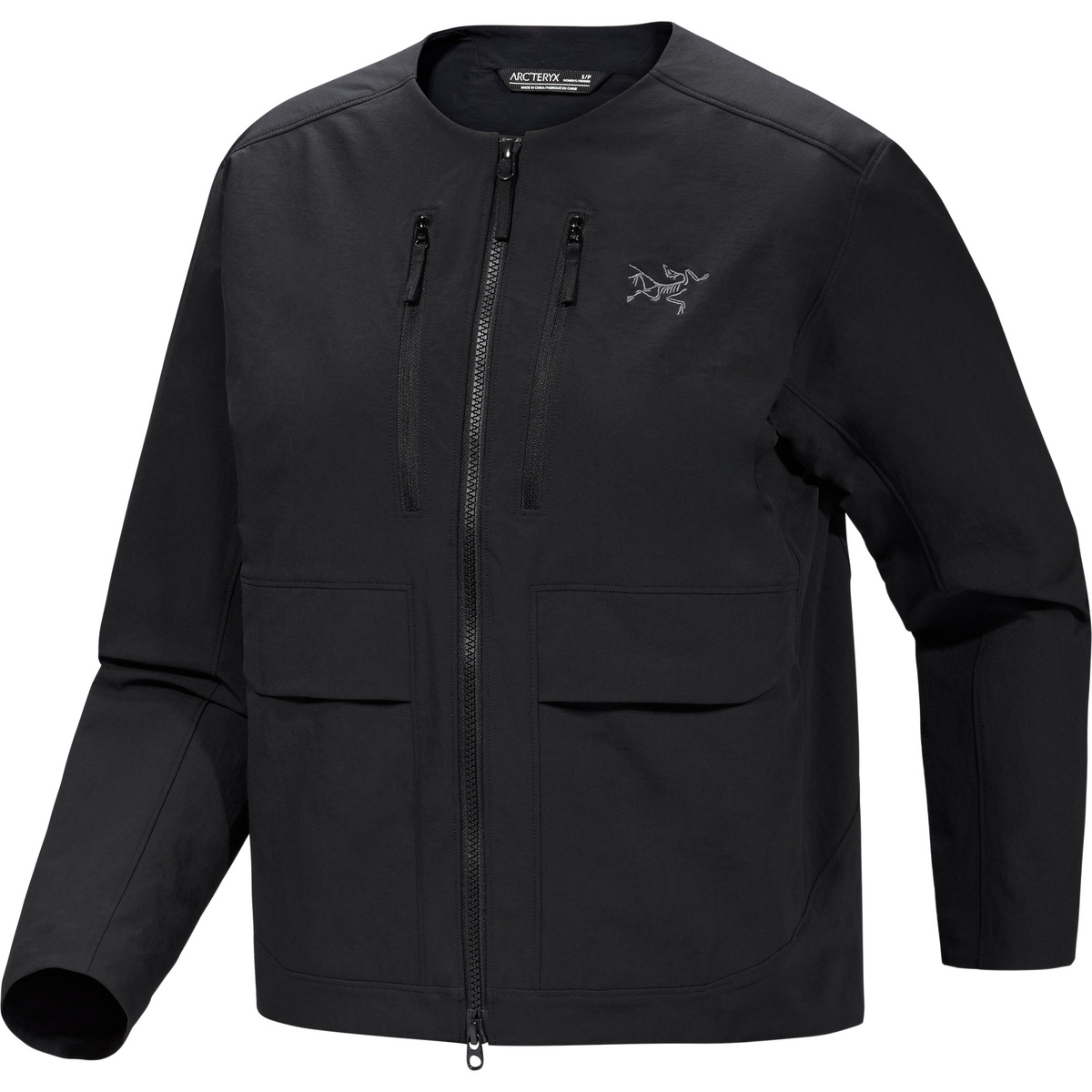 Arcteryx Damen Sonii Utility Jacke (Größe L, schwarz)