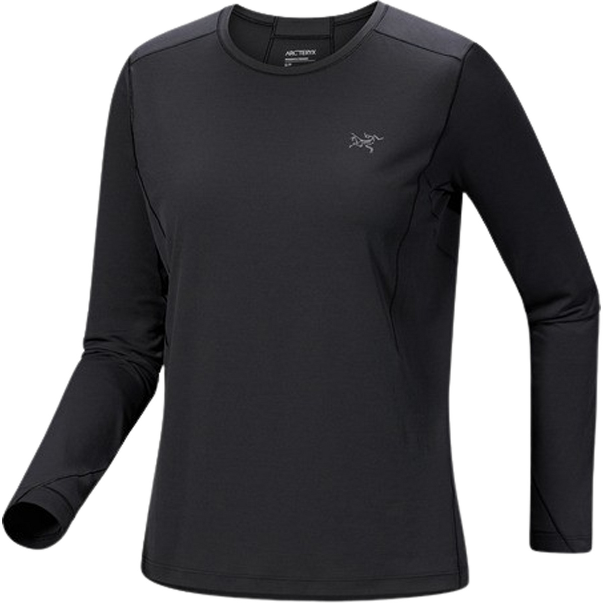 Arcteryx Damen Sunna Crew Longsleeve (Größe M, schwarz)