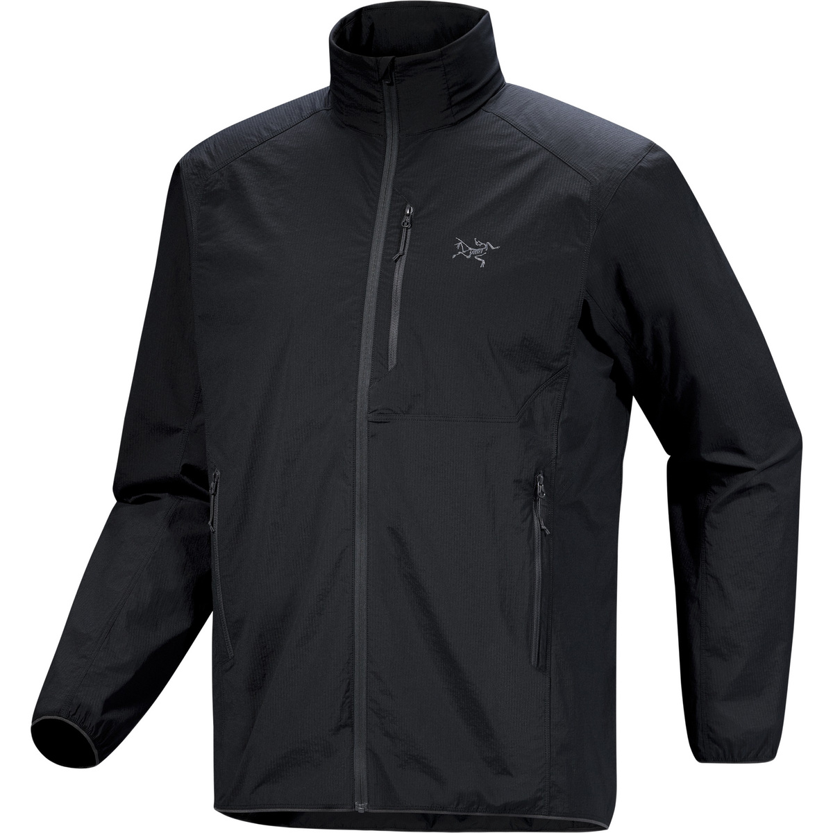 Arcteryx Herren Ossa Stowhood Jacke (Größe M, schwarz)