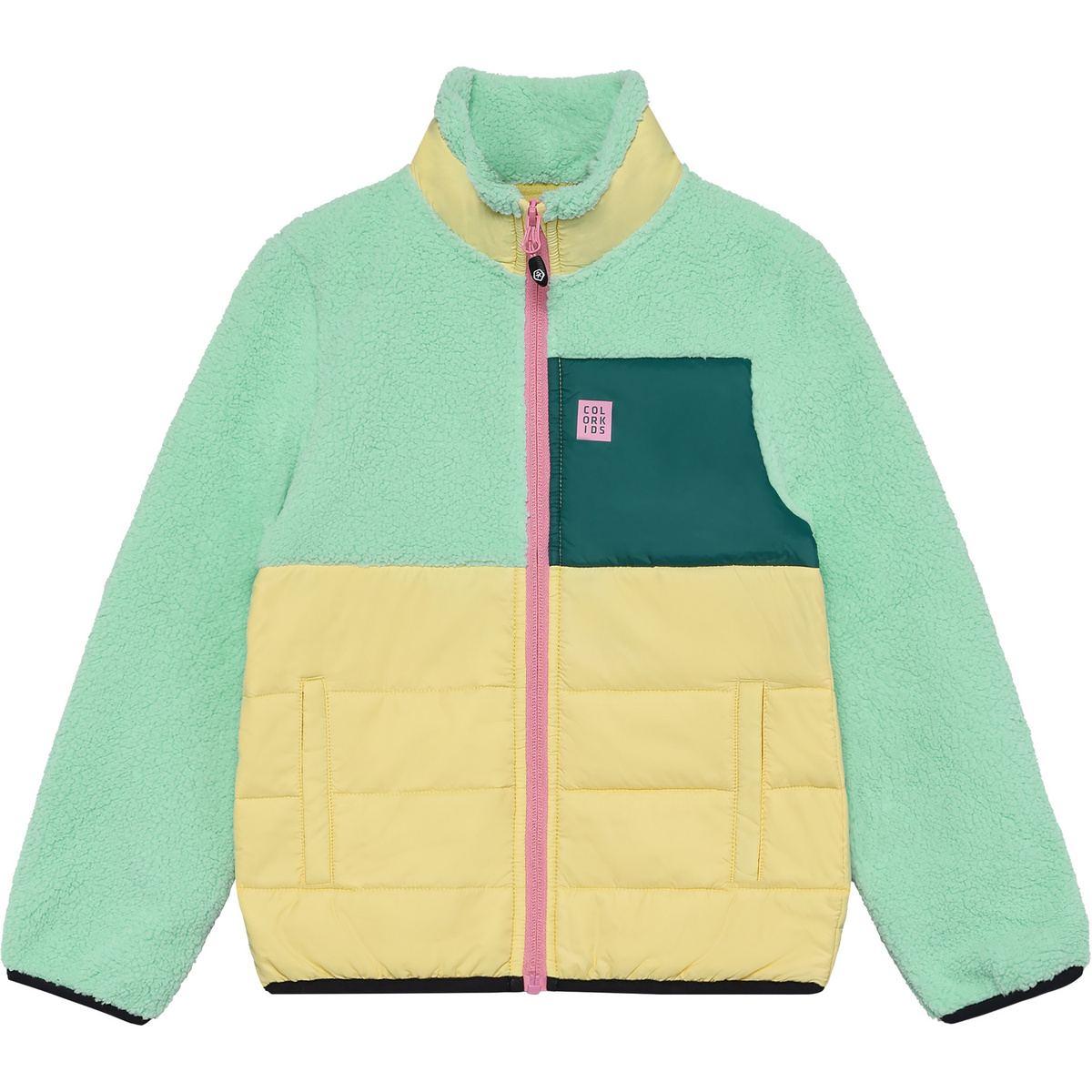 Image of Color Kids Bambino Giacca Quilt Fleece