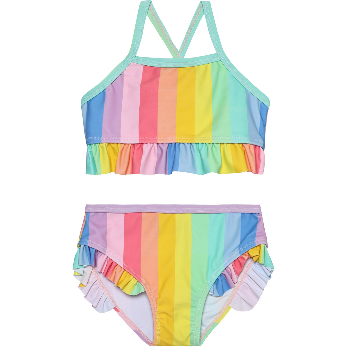 Image of Color Kids Bambino Bikini Frills Aop