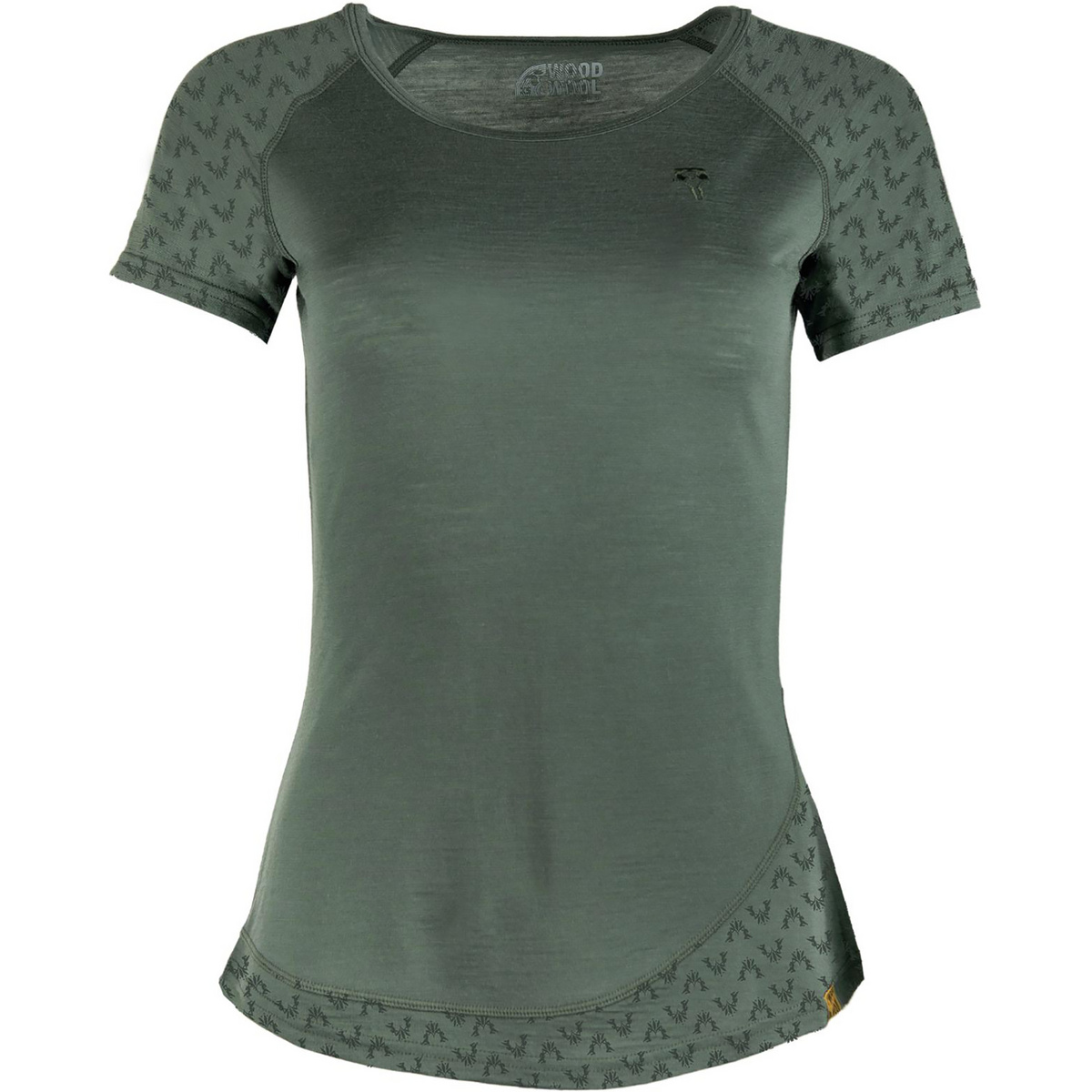 Image of Grüezi Bag Damen Deanna Boulder WoodWool T-Shirt