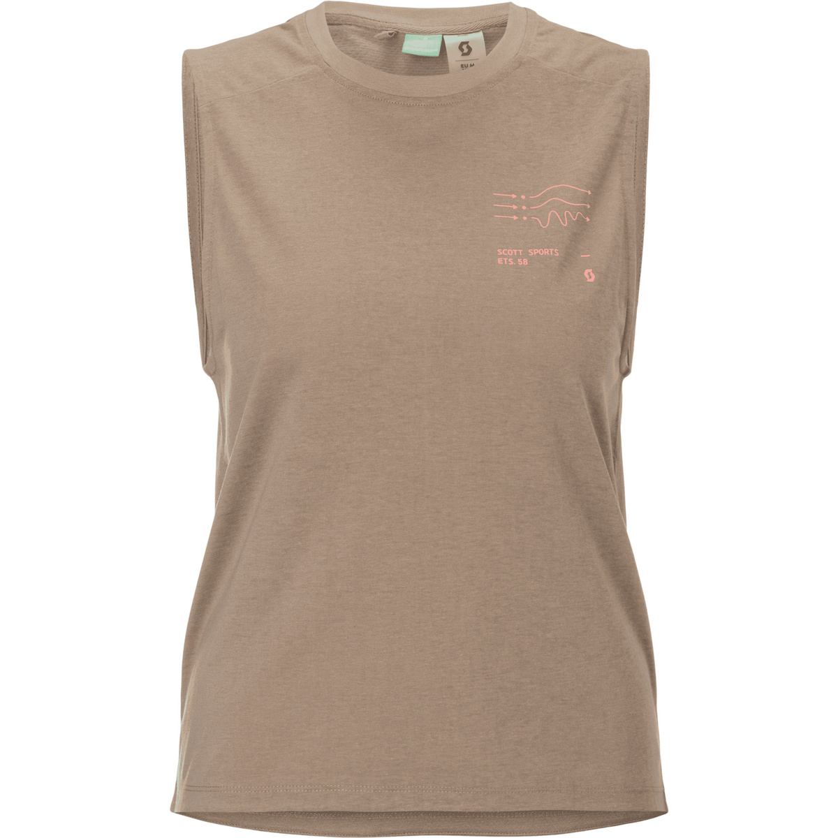 Scott Damen Vertic DRI Top (Größe XS, beige)