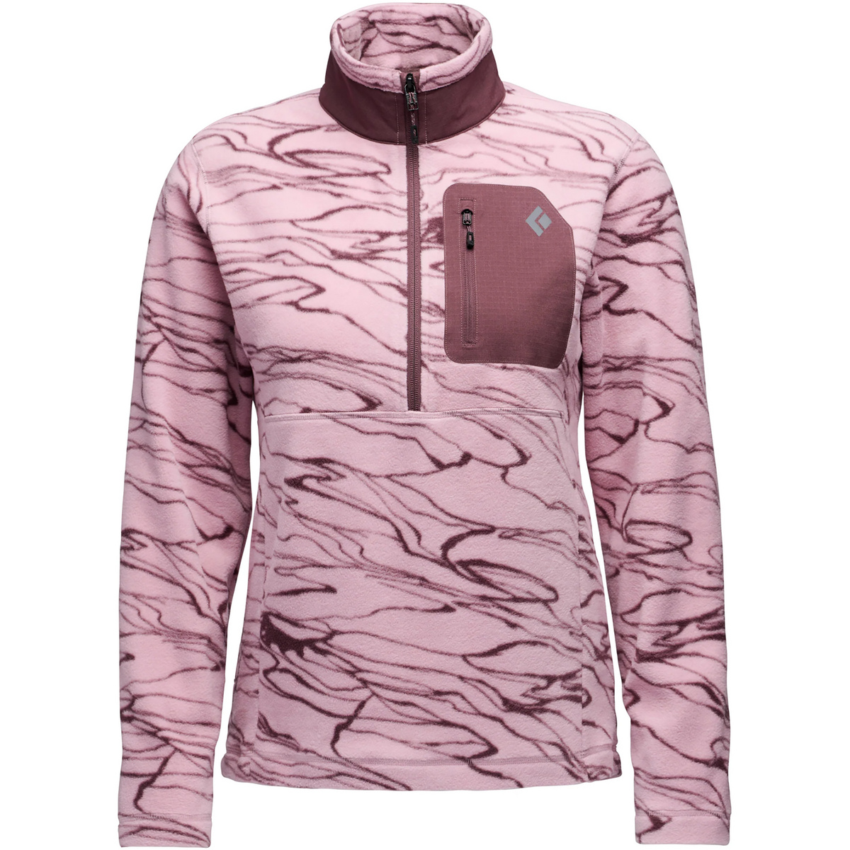 Image of Black Diamond Damen Rift Half Zip Fleece Pullover