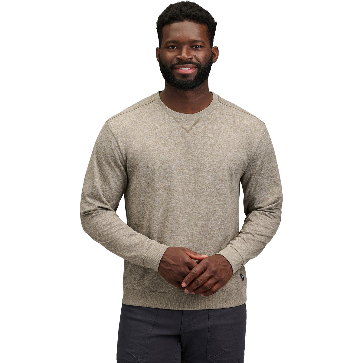 Black Diamond Herren Circuit Crewneck Pullover (Größe M, braun)