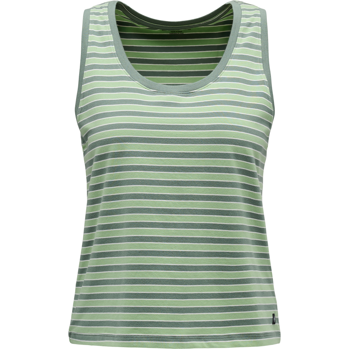 Black Diamond Damen Stripe Long Top (Größe M, gruen)
