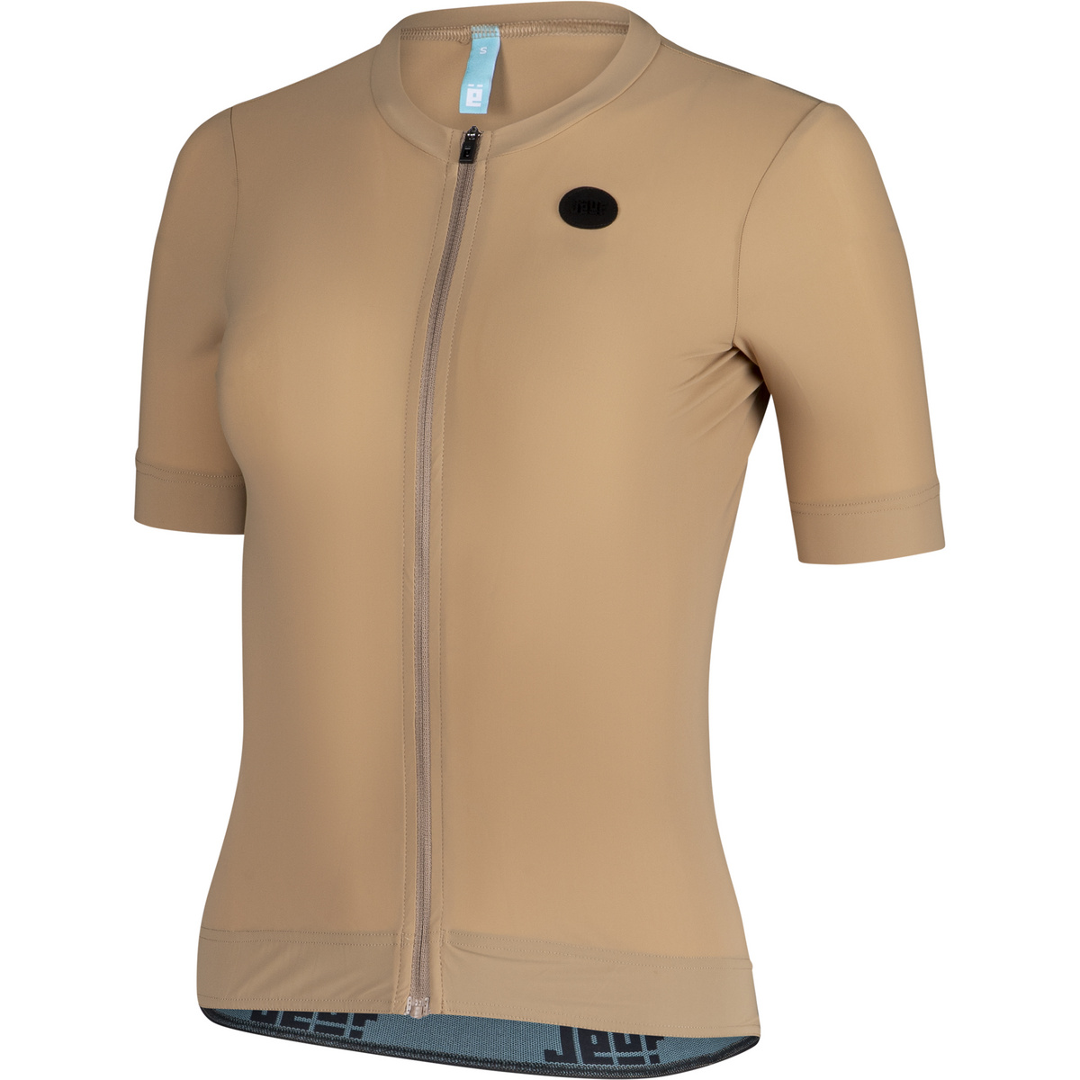 Bergzeit Basics Damen Jeuf Pro Gravel Trikot (Größe XL, beige)