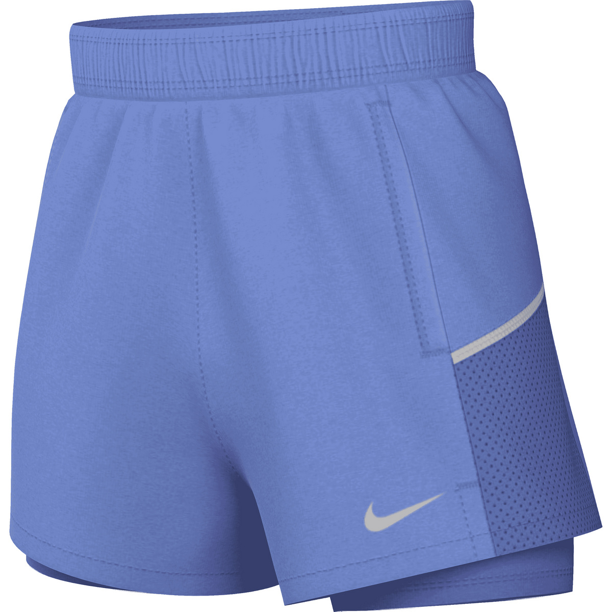 Nike Herren Dri-Fit Miler 7in 2in1 Shorts (Größe L, blau)