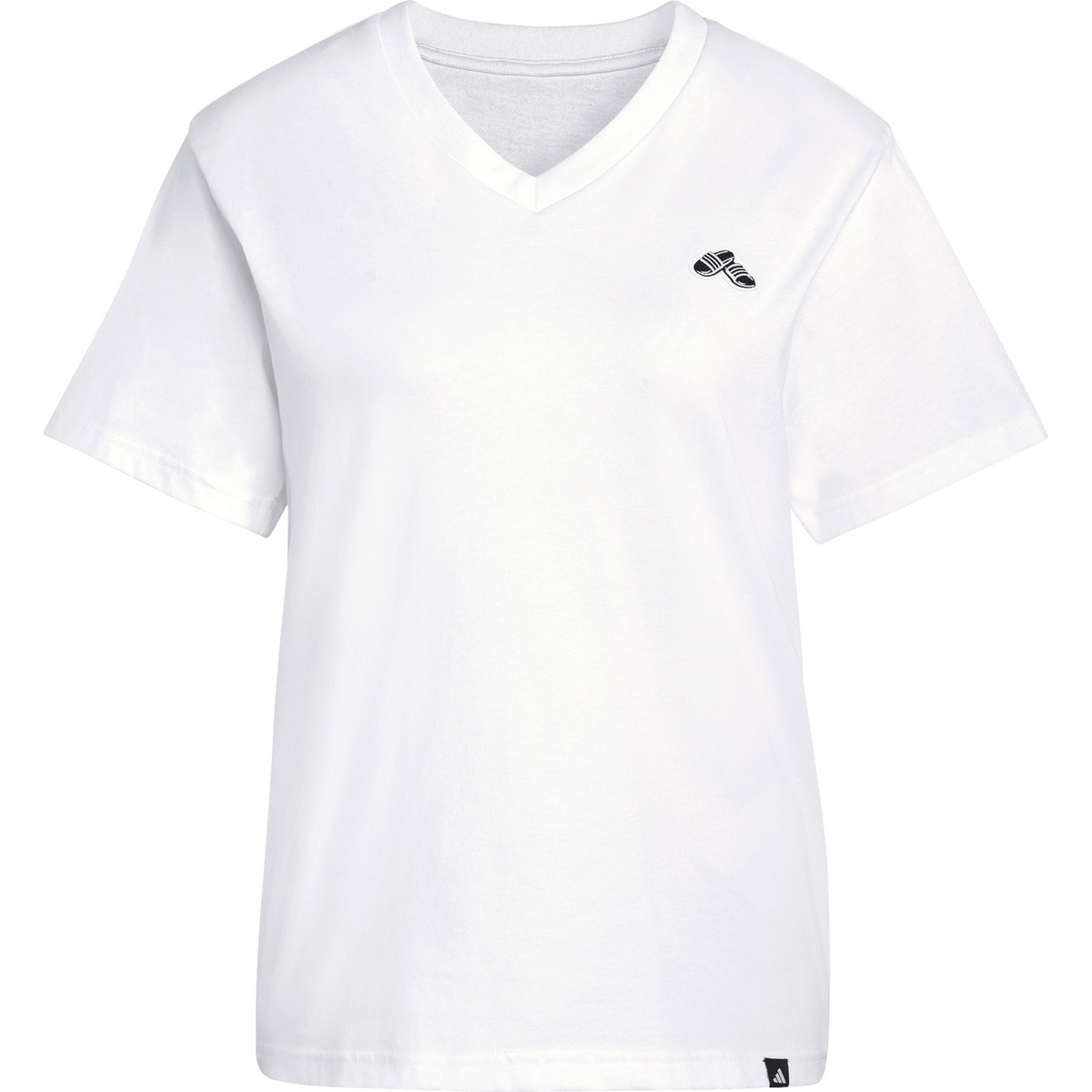 Image of adidas Damen Summer Slide Graphic T-Shirt