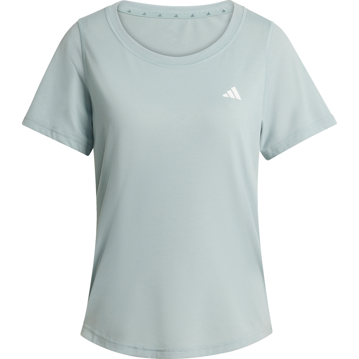 adidas Damen Scoop Neck T-Shirt (Größe XS, gruen)
