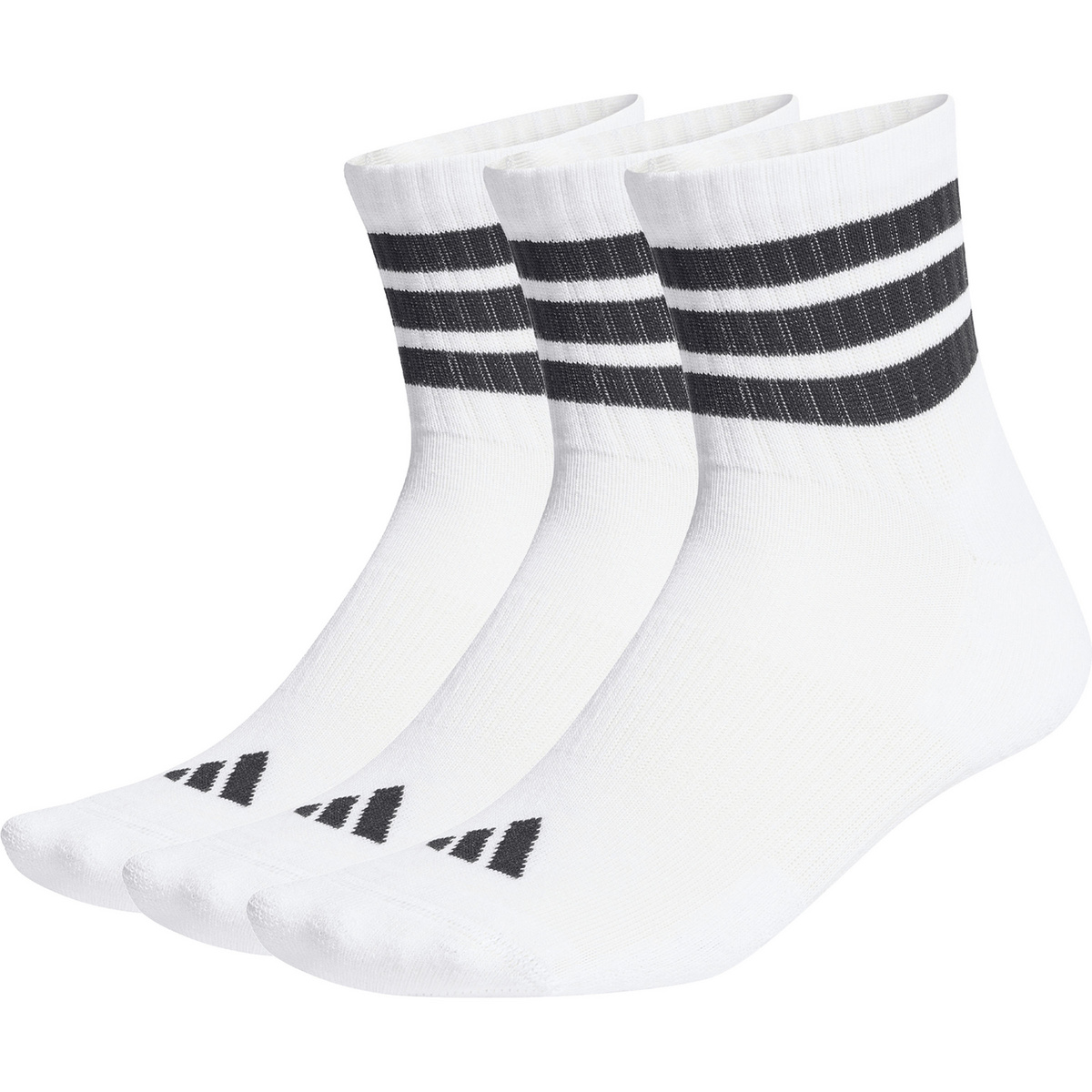 Image of adidas 3 Stripes Mid 3er Pack Socken