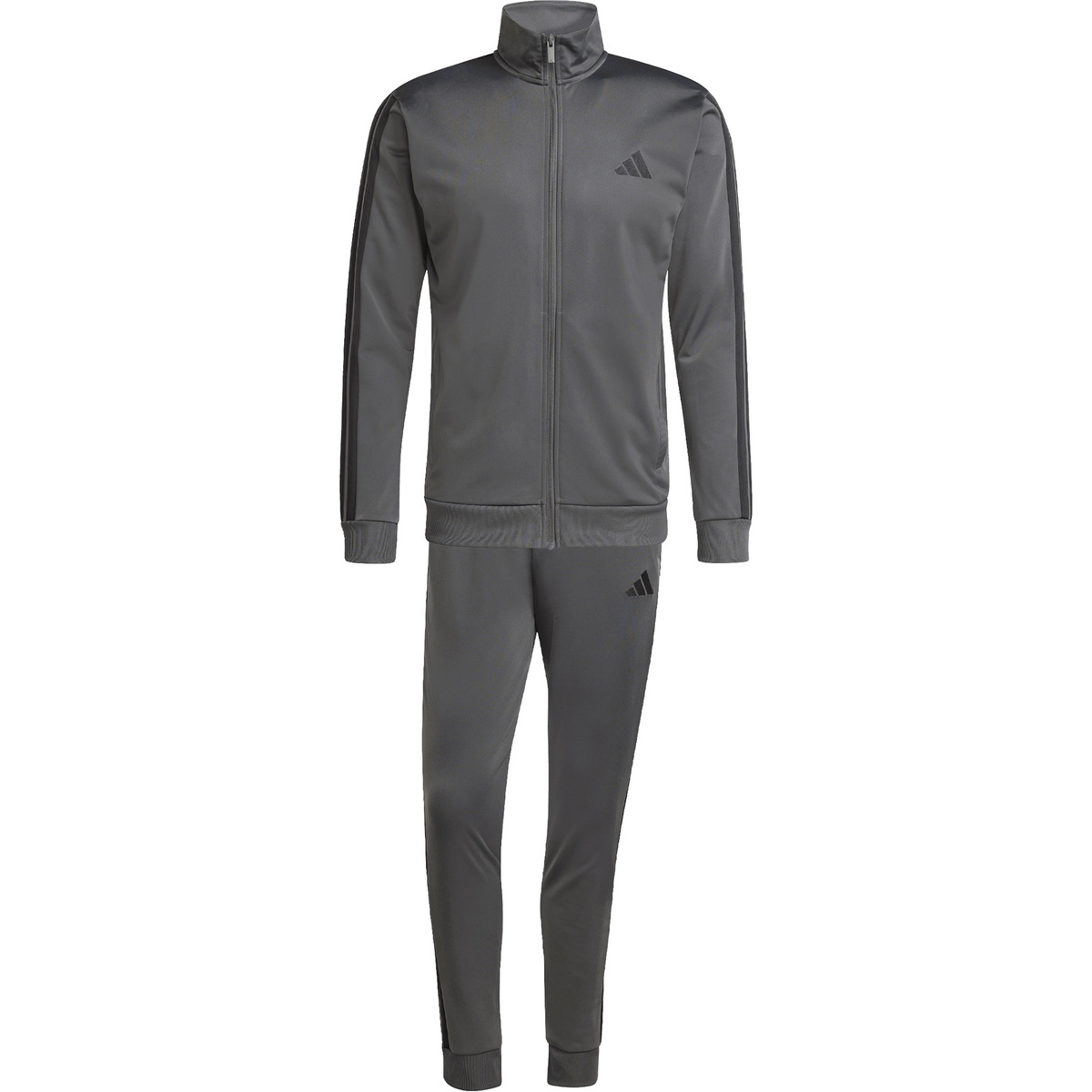 adidas Homme Ensemble survêtement 3 bandes (taille XL, Gris)