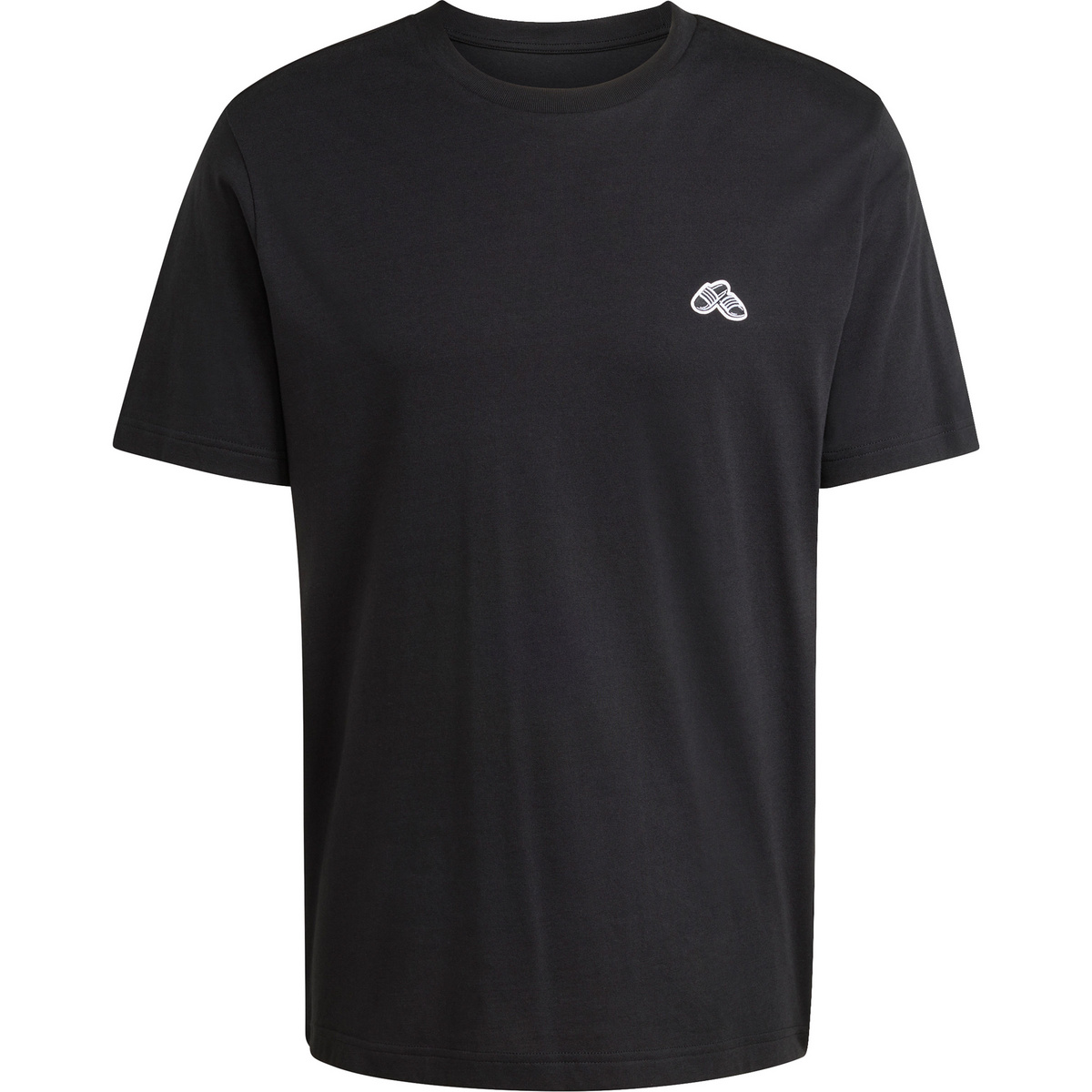 adidas Herren Summer Slide Trim Graphic T-Shirt (Größe L, schwarz)