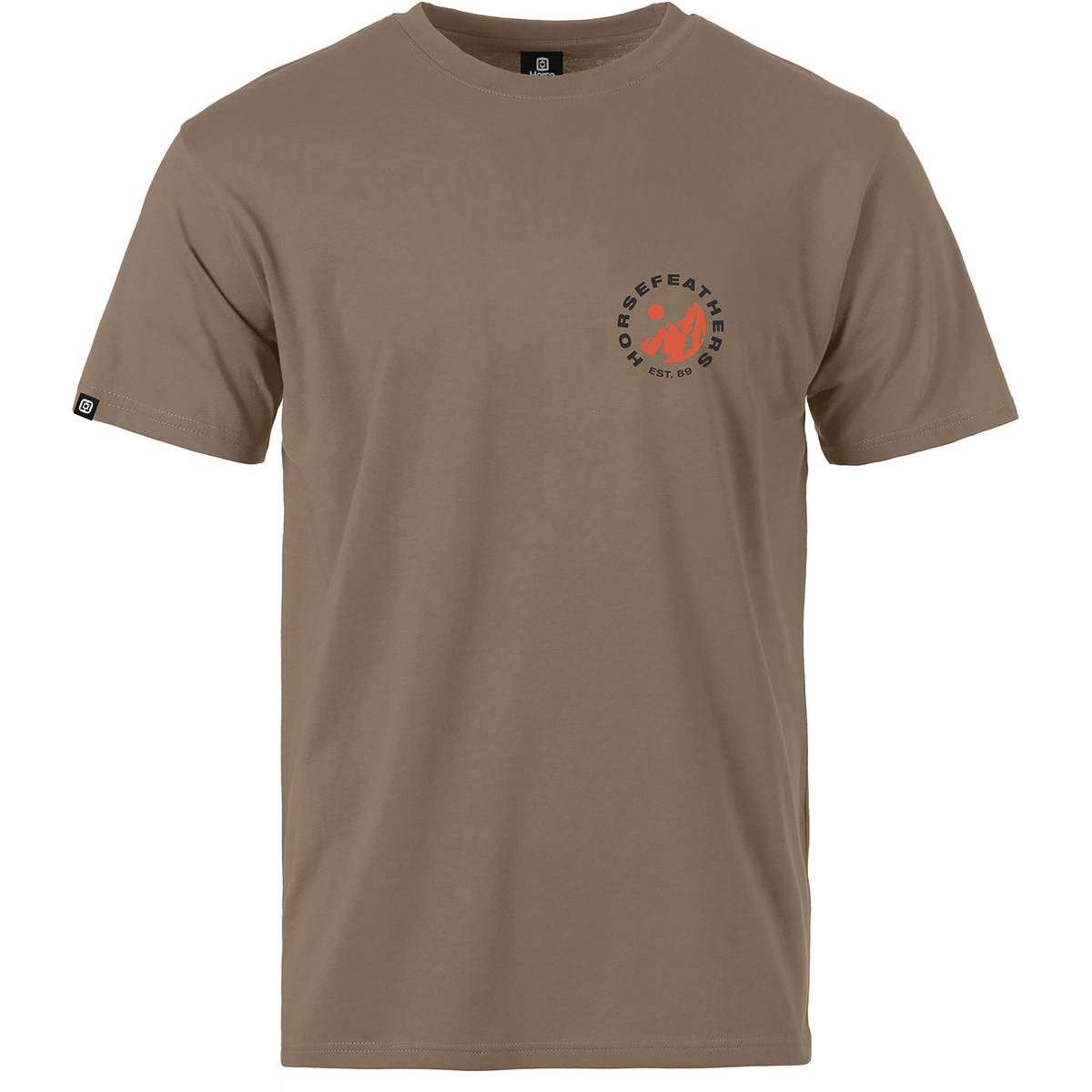 Horsefeathers Herren Altitude T-Shirt (Größe S, braun)