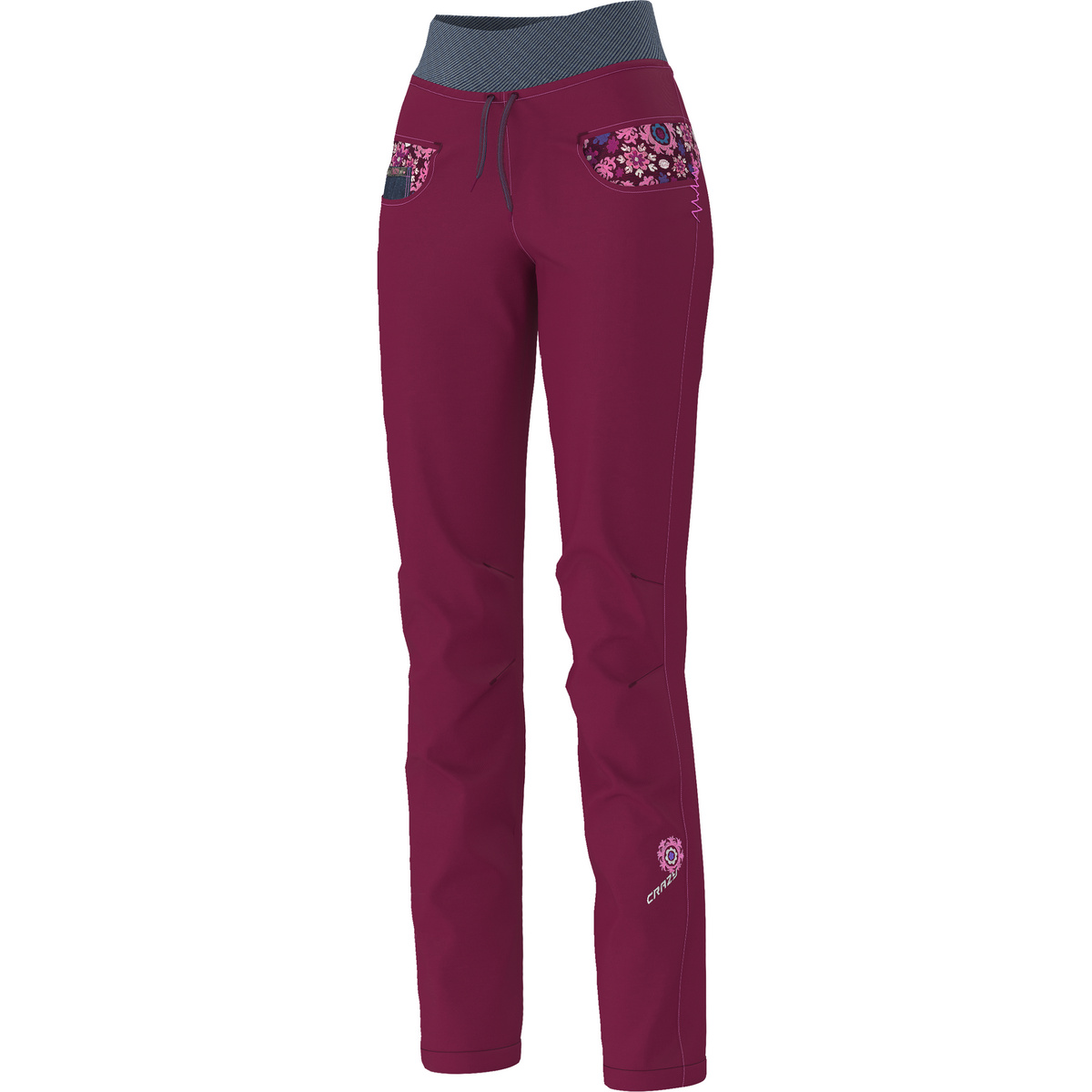 Crazy Damen Aria Light Hose (Größe M, lila)