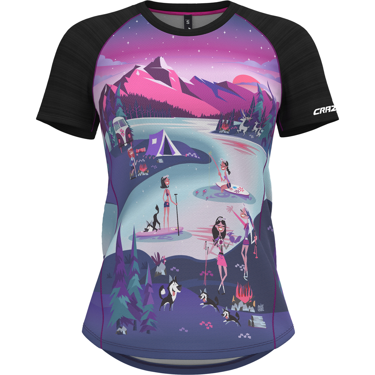 Image of Crazy Donna Maglietta Alpinstar