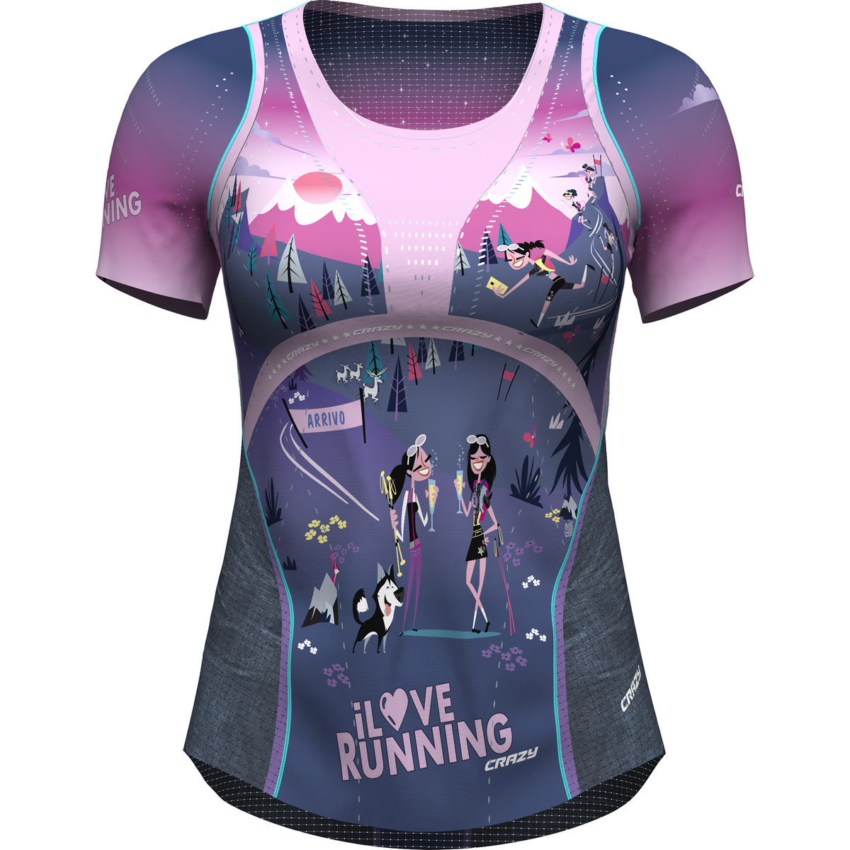 Image of Crazy Donna Maglietta Voltage