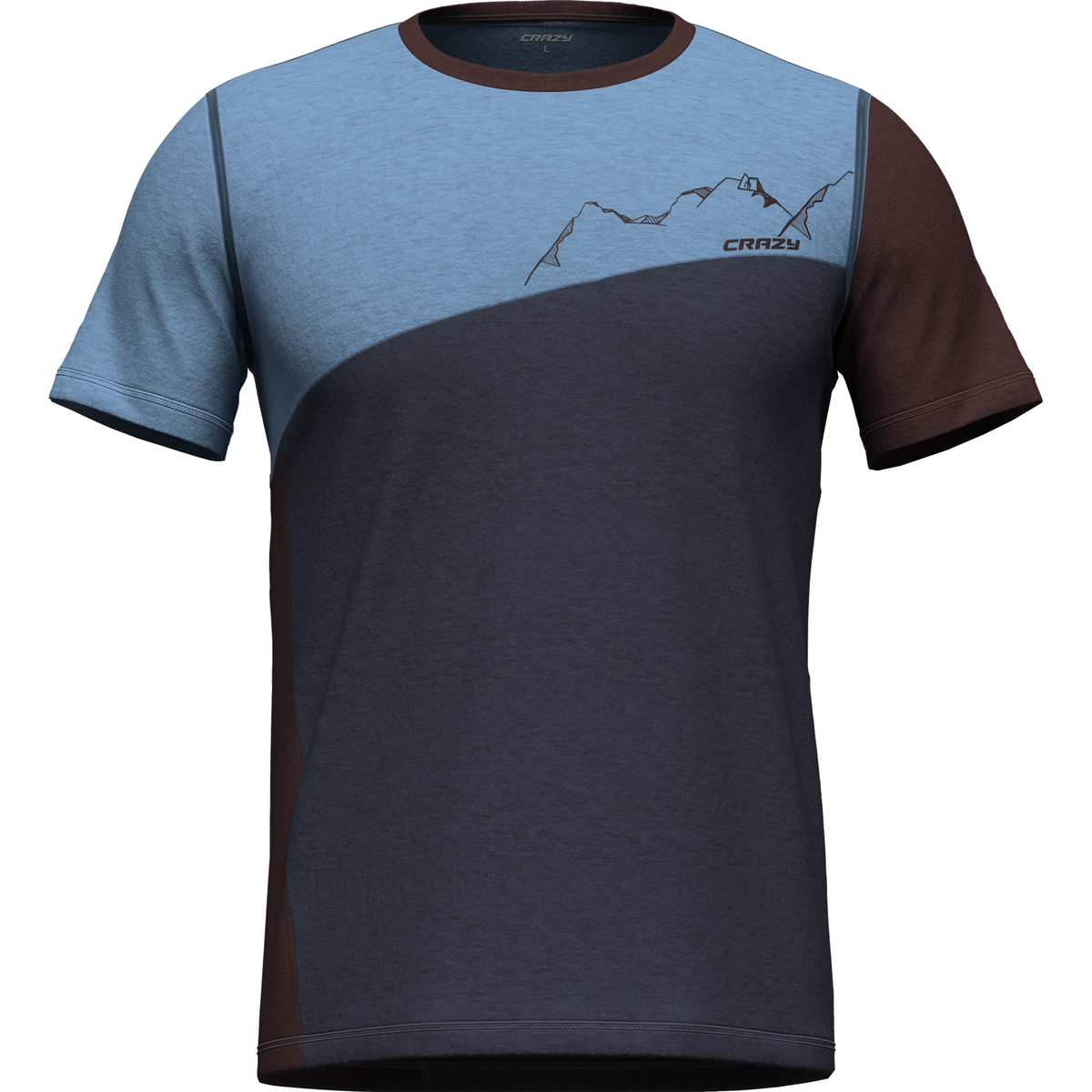 Image of Crazy Uomo Maglietta Gulliver