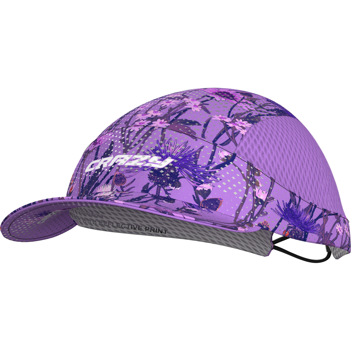Crazy Pacman Run Cap (Größe ONE SIZE, lila)