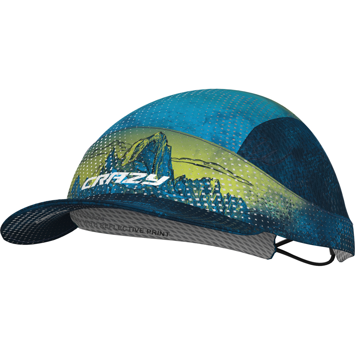Crazy Pacman Run Cap (Größe ONE SIZE, blau)