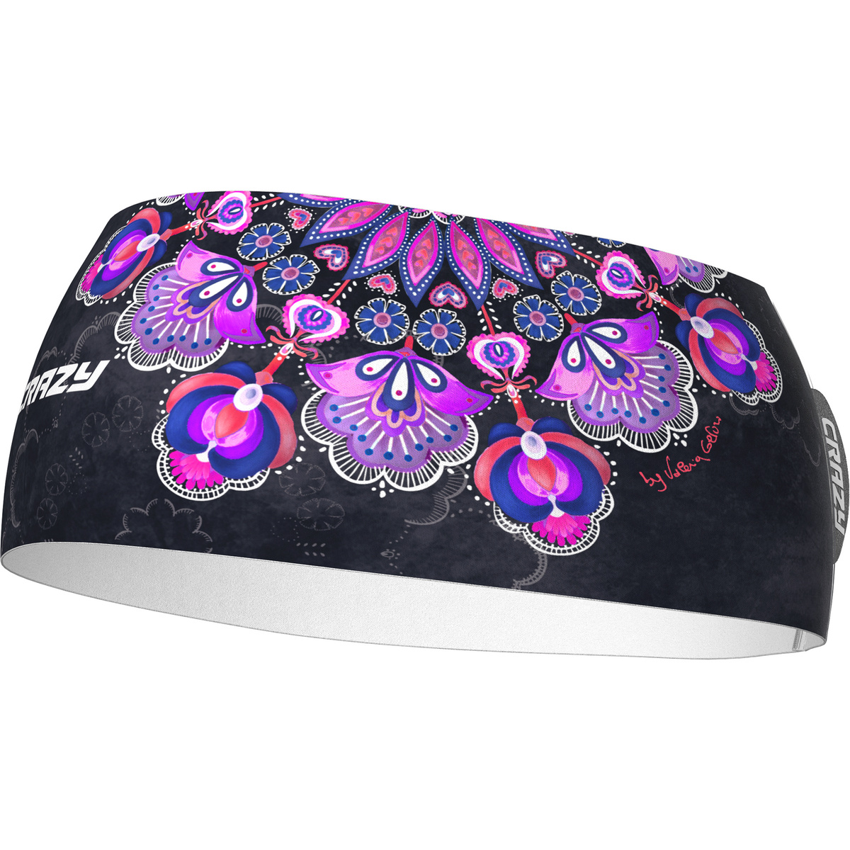 Crazy Bandeau frontal Sharp Cut (taille ONE SIZE, Violet)