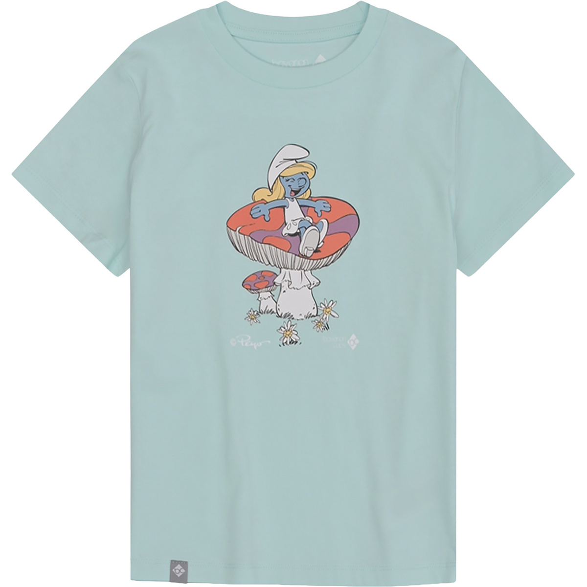 Image of Bavarian Caps Kinder Schlumpfines Schwammerlsofa T-Shirt
