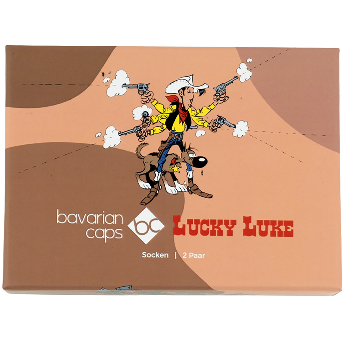 Image of Bavarian Caps Calzini Lucky Luke 2er Pack